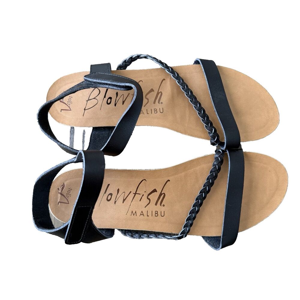 Blowfish Malibu Vegan Strappy Gladiator  Sandals Sz 10 Summer Beach Casual Comfy - Picture 2 of 5